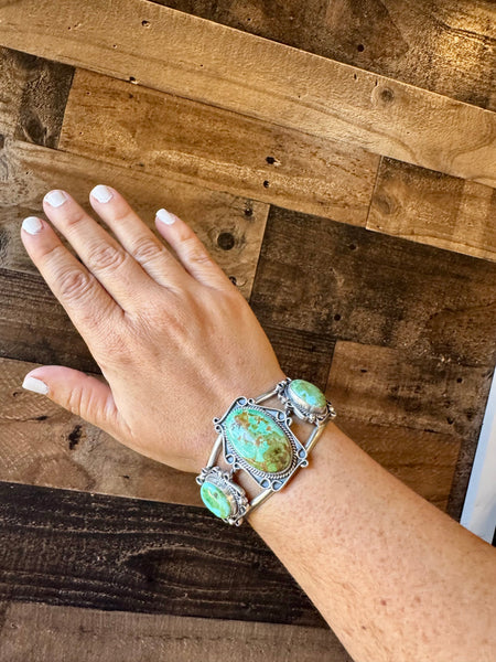 Sonoran Turquoise Cuff Bracelet