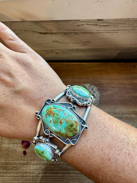 Sonoran Turquoise Cuff Bracelet