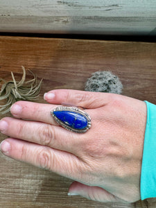 Lapis Ring -Adjustable