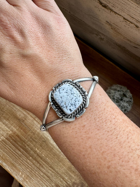 White Buffalo Cuff Bracelet