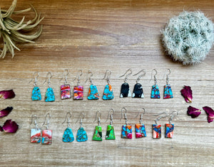 Mini Slab Earrings - Pick Your Style