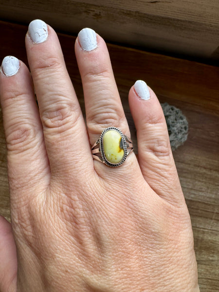 Palomino Turquoise Ring - Size 7