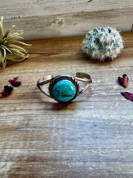 Kingman Turquoise Cuff Bracelet