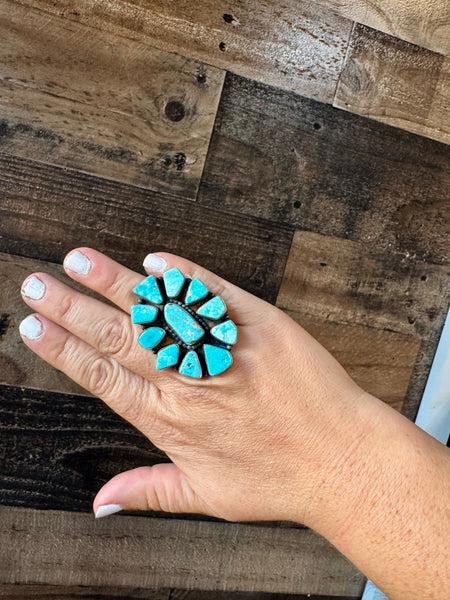 Sonoran Turquoise Ring- Size 7