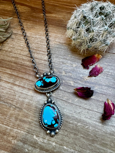 Egyptian Turquoise Necklace-19"