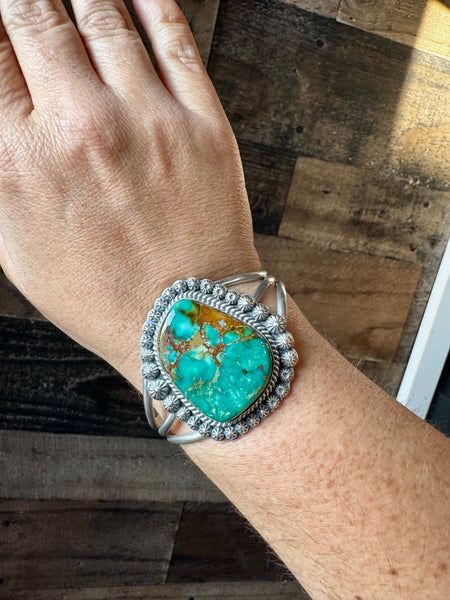 Royston Turquoise Cuff Bracelet