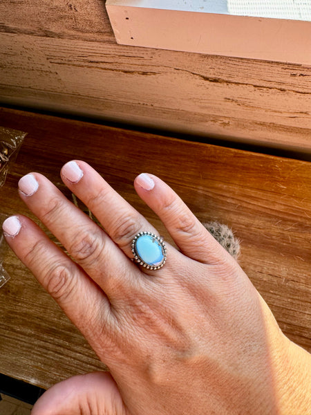 Golden Hills Turquoise Ring- Size 7