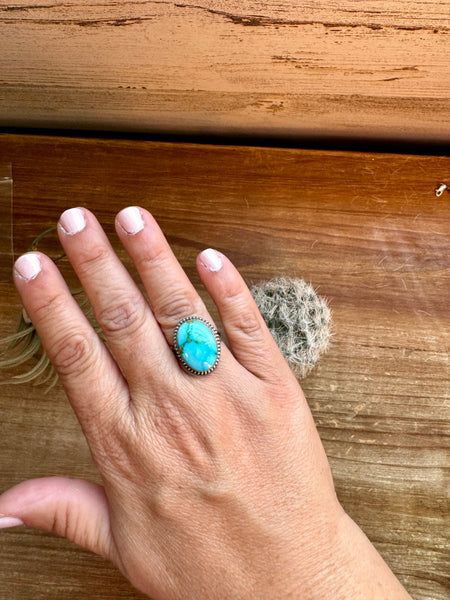 Turquoise Ring-Size 8 1/2