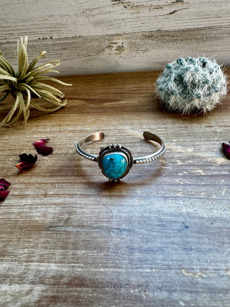 Kingman Turquoise Cuff Bracelet