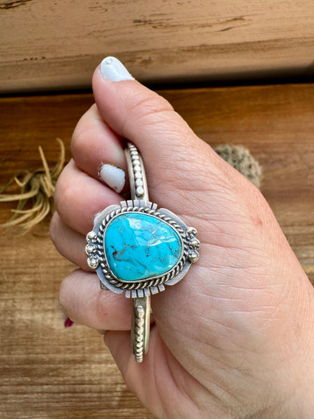 Kingman Turquoise Cuff Bracelet