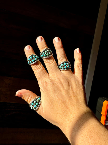 Turquoise and Sterling Silver Ring