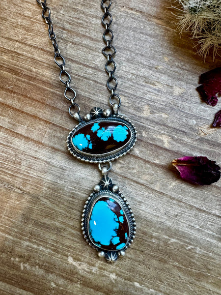 Egyptian Turquoise Necklace-19"