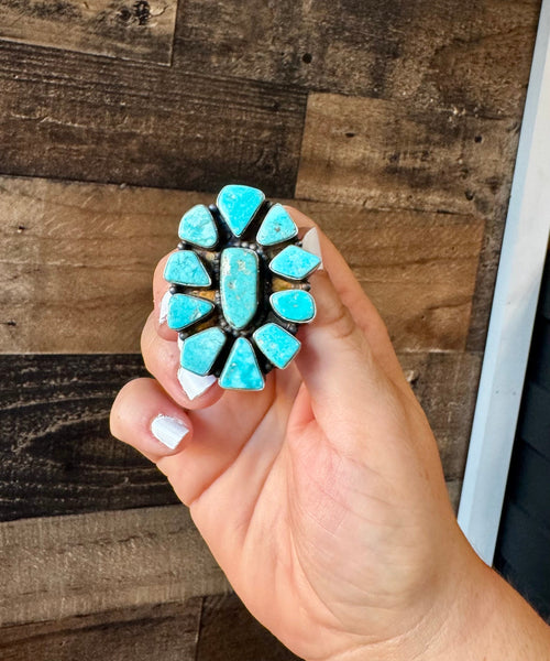 Sonoran Turquoise Ring- Size 7