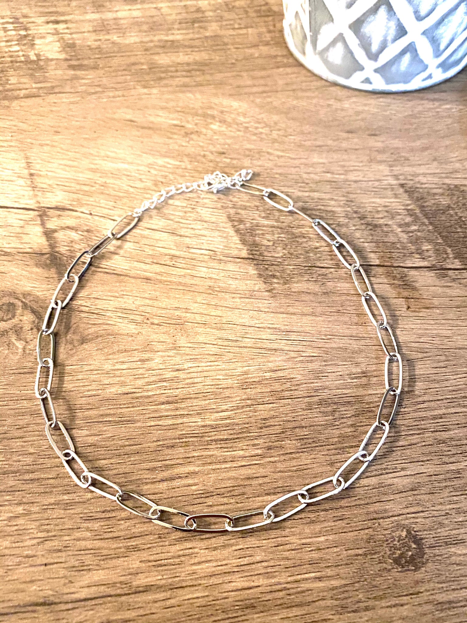 Simple Chain Necklace- 14"